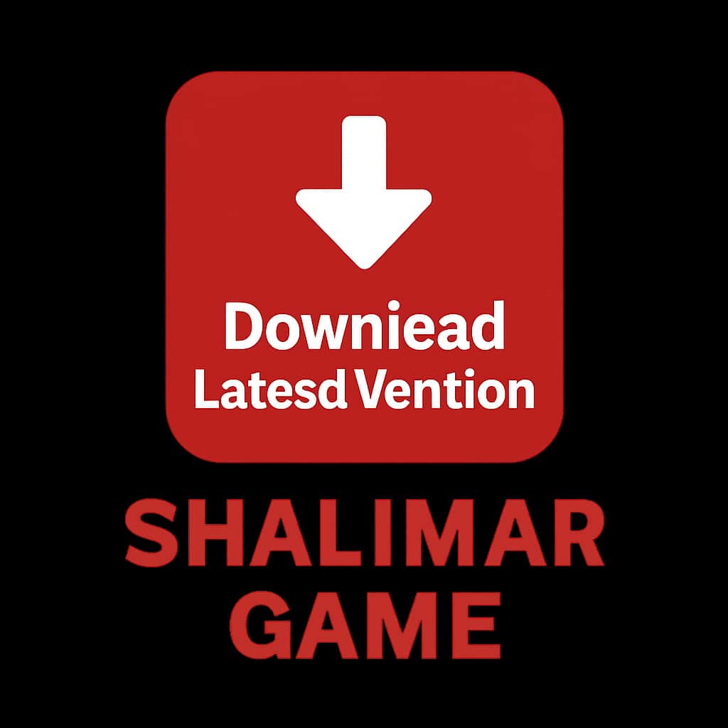 Icon representing Shalimar Game Download instructions.