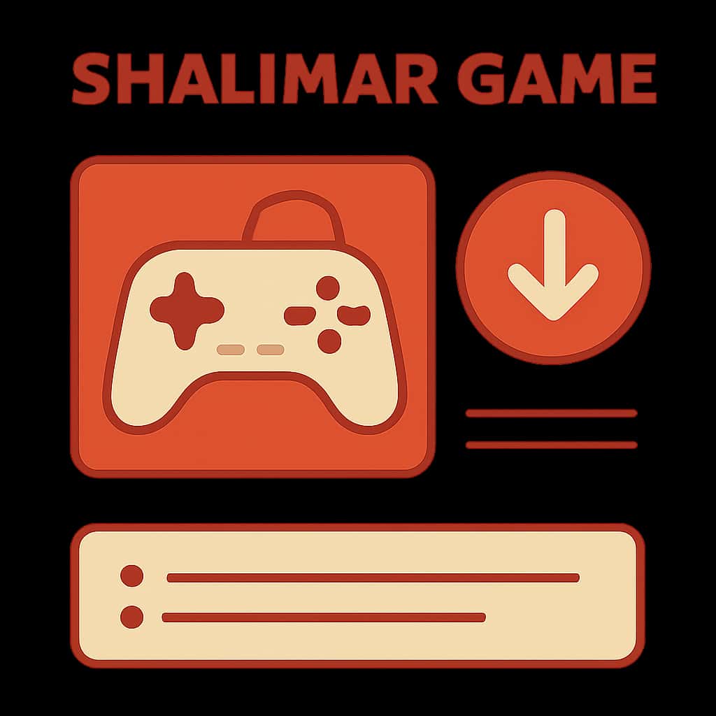 Diagram illustrating Shalimar Game download process.