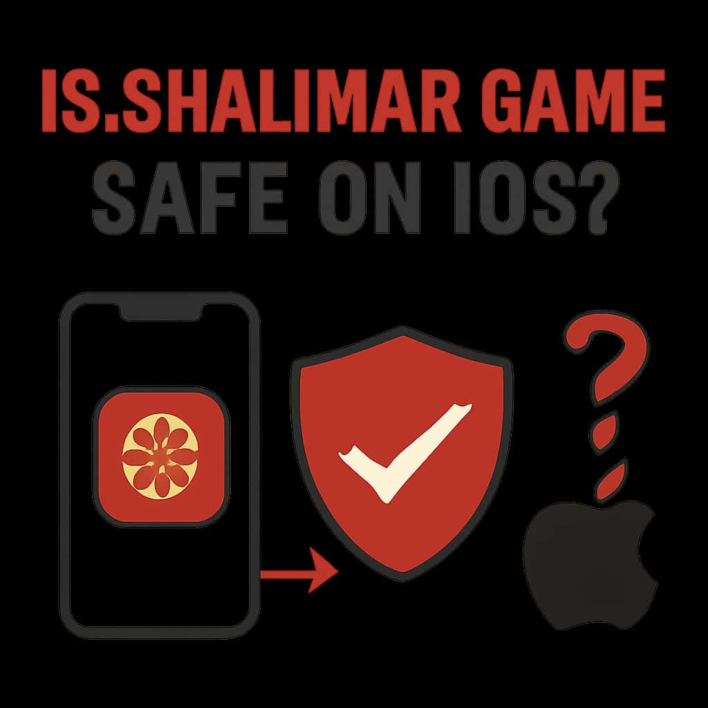 An educational diagram regarding the safety measures of Shalimar Game on iOS.