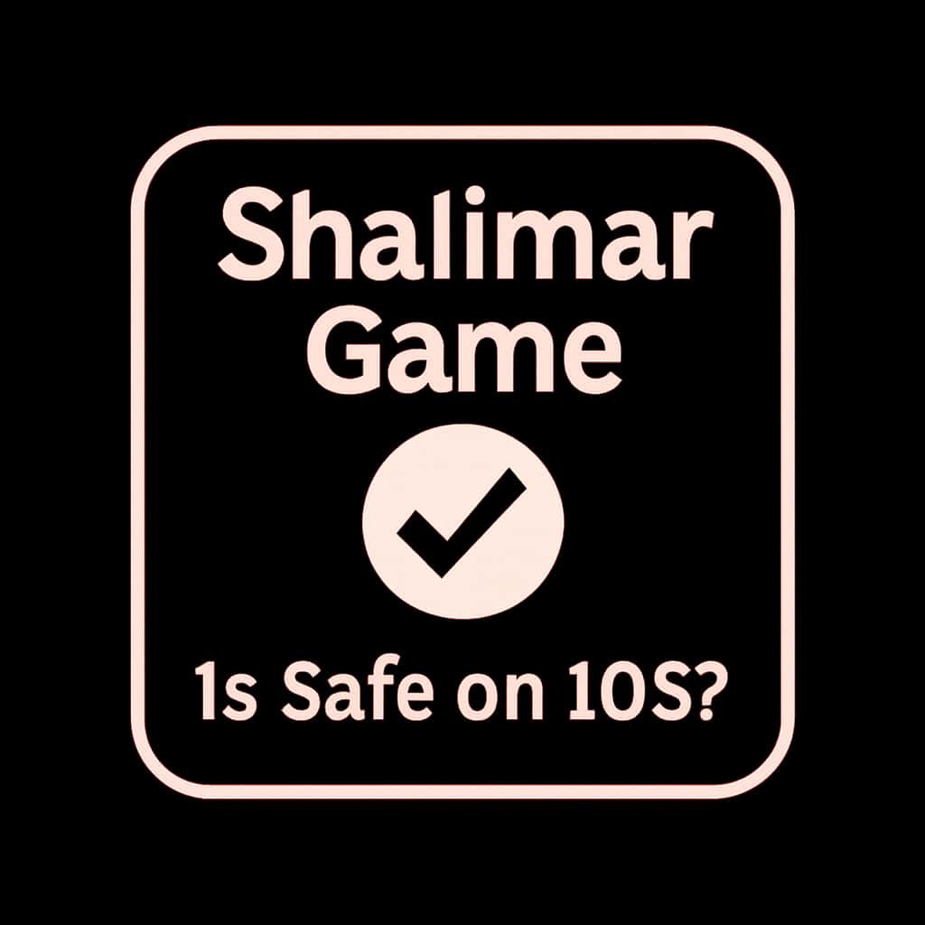 An icon symbolizing the safety of Shalimar Game on iOS.
