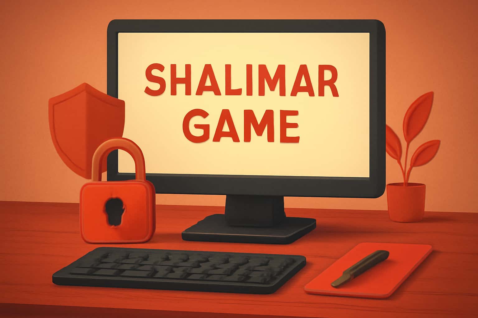 Informative scene about securing a Shalimar Game account.