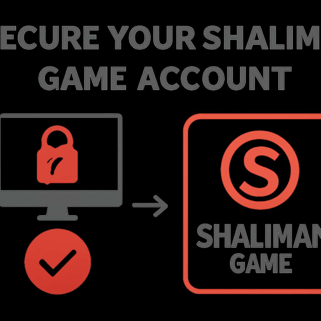 Illustration on securing Shalimar Game account.