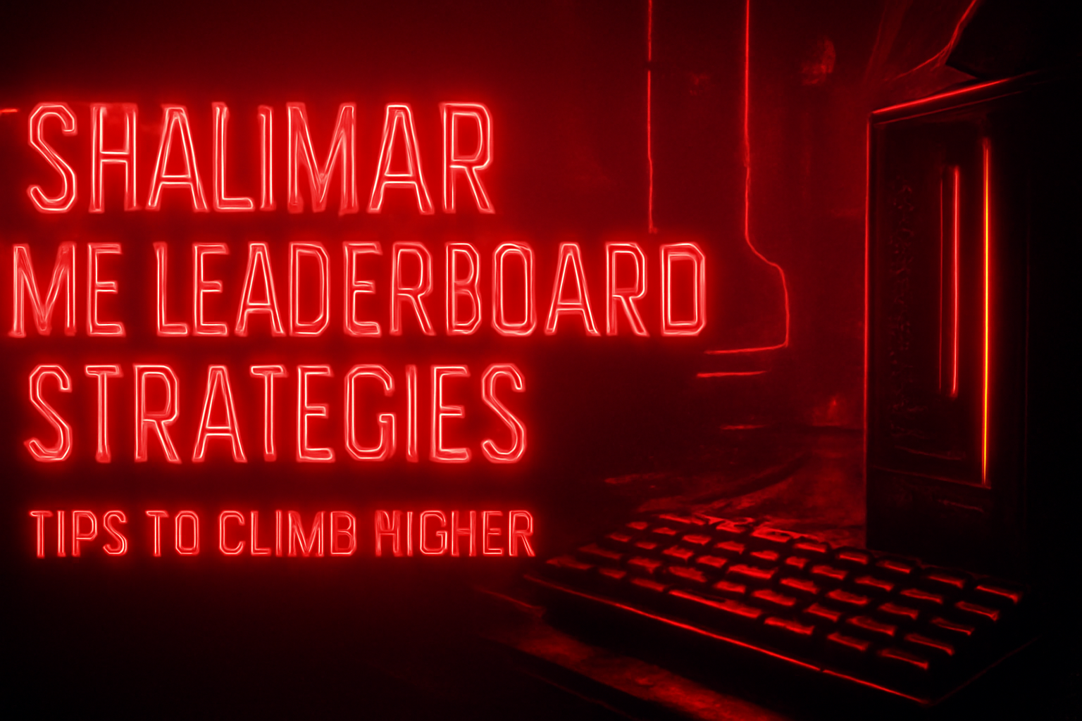 Visual representation of Shalimar Game Requirements with thematic colors.