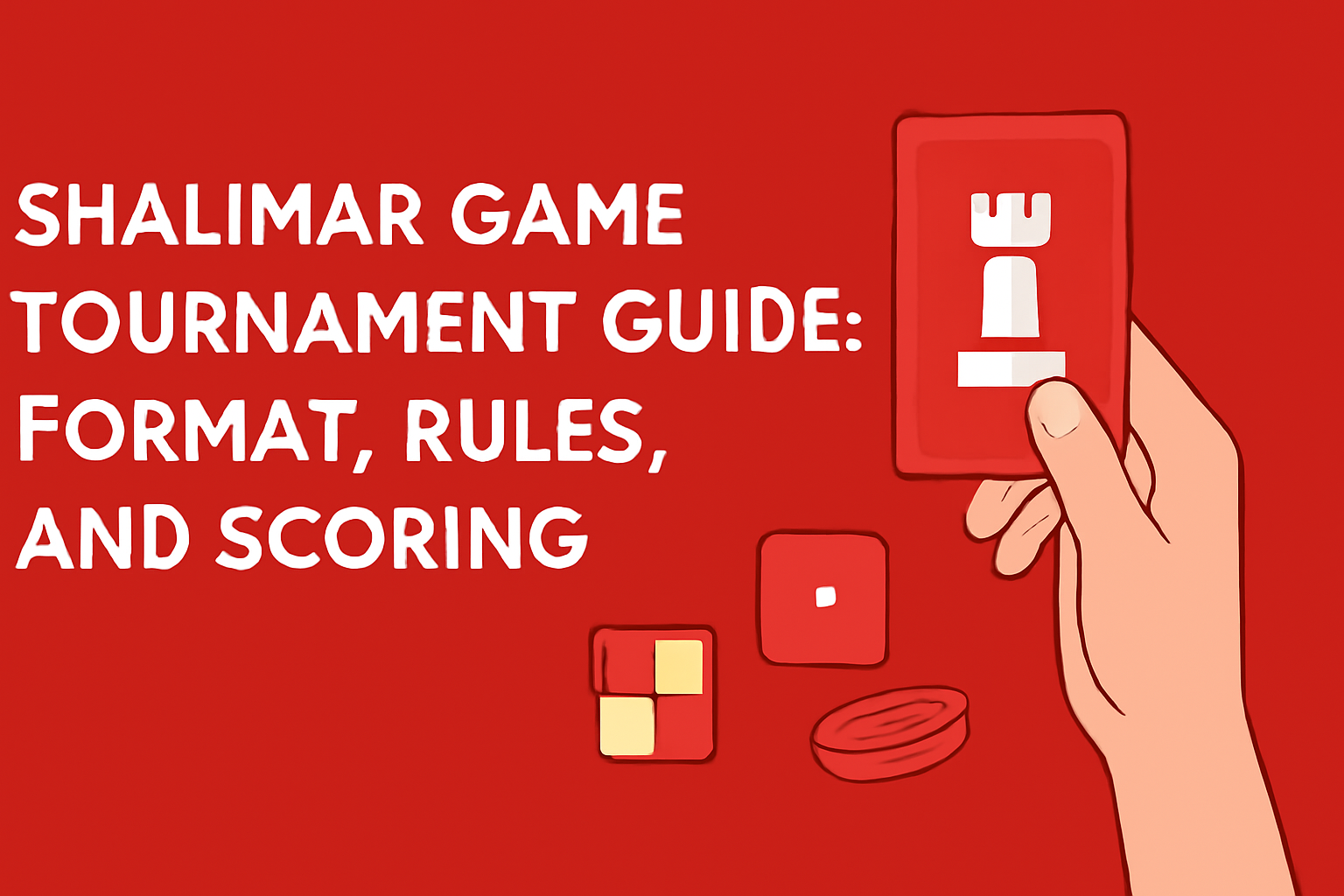 An informative scene depicting the usage of Shalimar Game on a tablet.