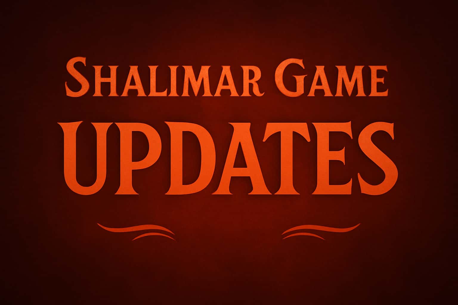 Neutral scene showcasing Shalimar Game Updates with modern design elements.